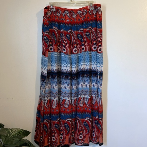 🌹WESTPORT 1962 PAISLEY MAXI SKIRT - Picture 4 of 5